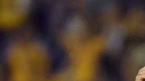 Andy Delort festeja su gol, el tercero de tigres contra el Herediano, y el primero en su cuenta en México.