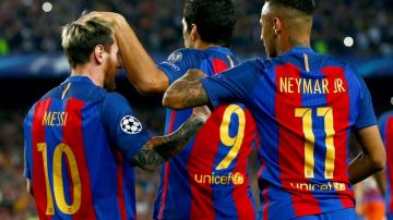 Los integrantes del Tridente culé Messi, Suárez y Neymar contenderán por el Balón de Oro.