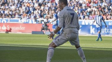 Cristiano despertó y se puso a dos goles de Messi y Luis Suárez.