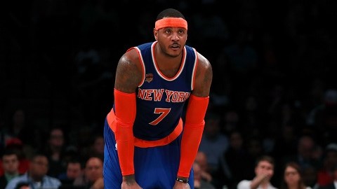 El éxito de los Knicks dependerá en gran medida del trabajo de Anthony (foto), Rose y Noah.