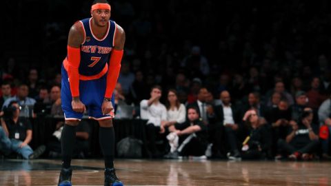 El éxito de los Knicks dependerá en gran medida del trabajo de Anthony (foto), Rose y Noah.