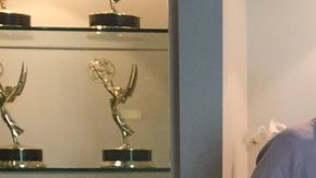 José Luis Higuera (de negro) con algunos directivos de Netflix.