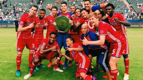 FC Dallas ganó el Supporters' Shield al ser el equipo con más puntos en la liga con 60.