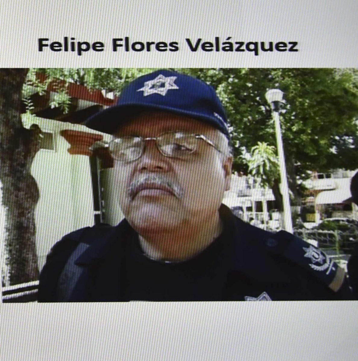 Felipe Flores en una imagen tomada de una pantalla durante una rueda de prensa sobre el caso Ayotzinapa. 