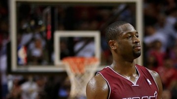 Dwayne Wade y LeBron James cuando estaban juntos en el Miami Heat.