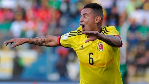 Edwin Cardona le dio el triunfo a Colombia ante Paraguay.