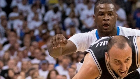 Manu Ginóbili se dispone a iniciar otra temporada con los Spurs.