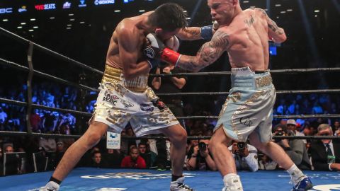 Santa Cruz perdió el título y el invicto a manos de Frampton.