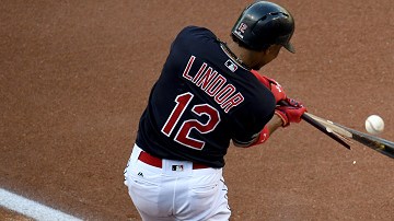 Francisco Lindor pelea por ser el "MVP" de la Liga Americana.