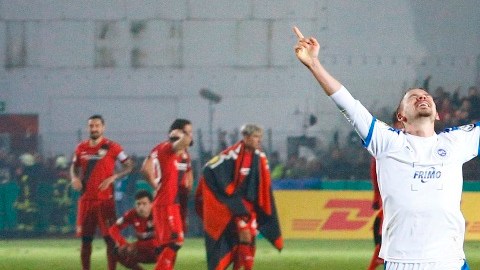 El humilde cuadro de tercera división SF Lotte eliminó al Leverkusen en penaltis.