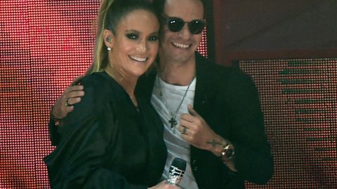 Jennifer Lopez y Marc Anthony.