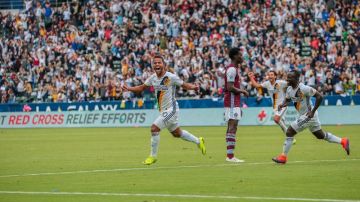 Giovani dos Santos anotó el gol del Galaxy frente a Colorado.