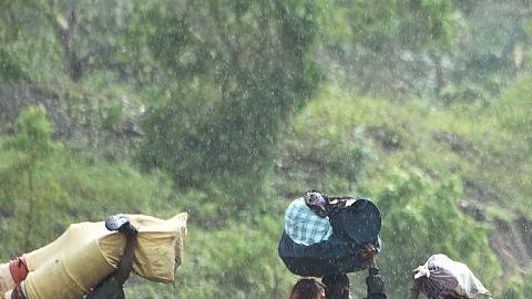 Los destrozos que dejó Matthew en Haití.