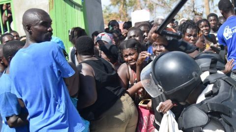 Emergencia en Haití.