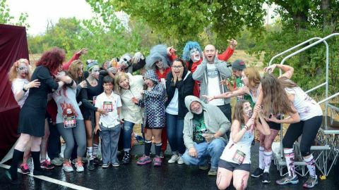 La curiosa carrera con zombies en San José, California.