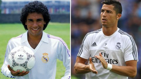 Hugo Sanchez y Cristiano Ronaldo