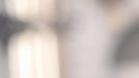 Un fiel sostiene un afiche de Jose Sanchez del Rio uno de los canonizados por el Papa.