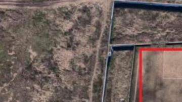 La célebre 'cancha torcida de Liniers' en Argentina.