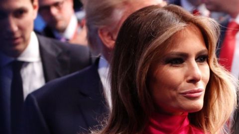 Melania Trump ha estado casada con el empresario estadounidense durante 11 años y tienen un hijo juntos.