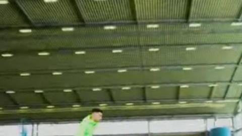 Recrearon las mejores jugadas de Messi.