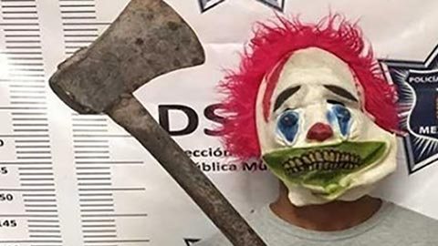 Un joven fue detenido en Mexicali, Baja California, por atemorizar a la población.