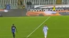 Los jugadores de Atalanta y Pescara dejaron de jugar al sentir el movimiento telúrico.