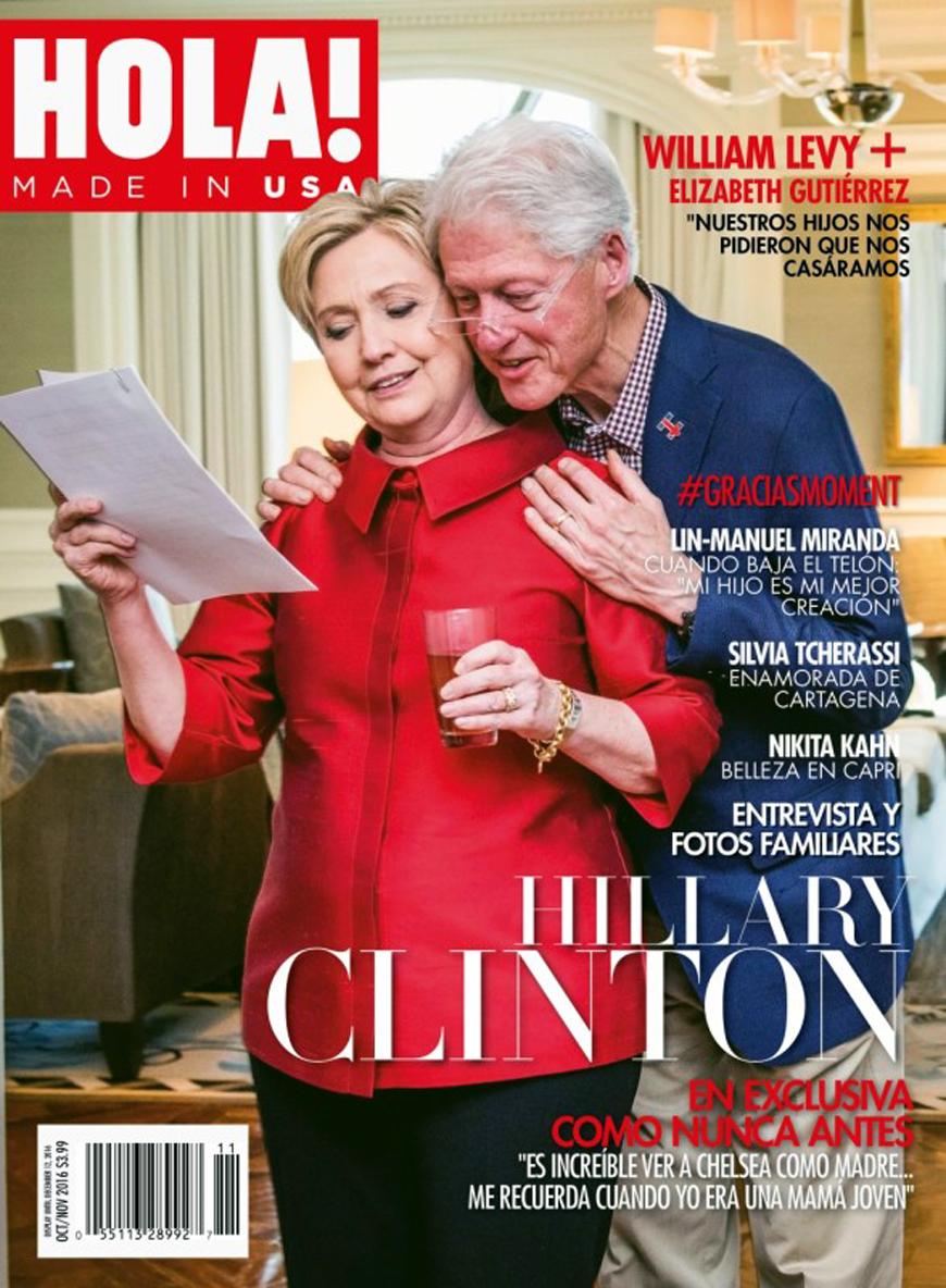 Hillary Clinton portada Hola USA