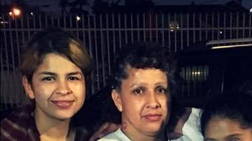 Xochitl y su familia