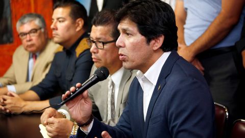 Kevin de León, presidente del Senado de California.