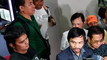 Pacquiao dice que se daría tiempo para preparar un reto contra Mayweather.