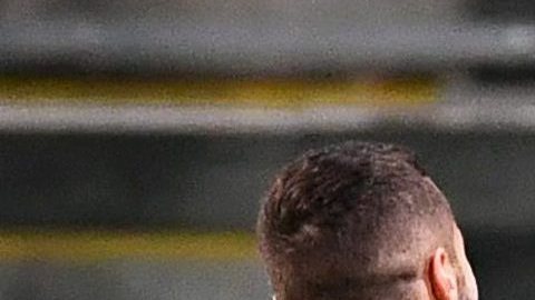 Gareth Bale festeja tras marcarle al Legia.