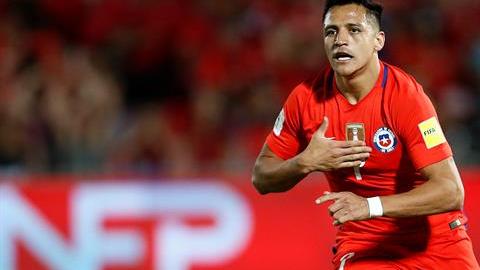 Alexis Sánchez fue factor para el triunfo chileno ante Uruguay.