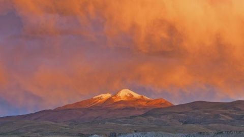 El reservorio se encuentra a 15 km de profundidad bajo el Volcán Uturuncu en Bolivia.