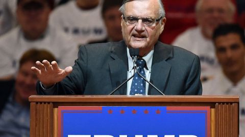 La carrera del sheriff Arpaio puede terminar en estas elecciones.