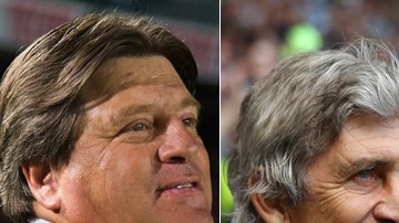 Miguel Herrera, Manuel Pellegrini, Marcelo Bielsa y Bruce Arena