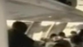 La televisión boliviana grabó un documento estremecedor a minutos de que el avión siniestrado de la empresa Lamia despegara de Santa Cruz.