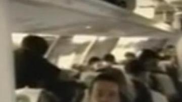 La televisión boliviana grabó un documento estremecedor a minutos de que el avión siniestrado de la empresa Lamia despegara de Santa Cruz.