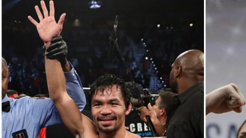 Aunque se manejan muchos rivales, la gente cercana a Pacquiao también apuntan el de Álvarez.