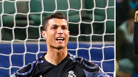 Cristiano Rnaldo y Messi