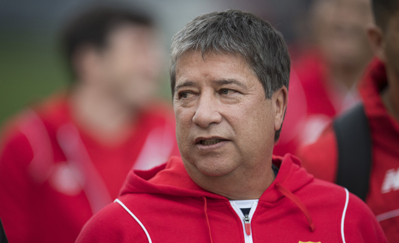 Hernán Darío Gómez, técnico de la selección de Panamá.