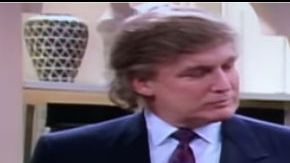 Donald Trump con Will Smith en The Fresh Prince of Bel-Air.