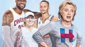 Hillary y Trump y los apoyos deportivos