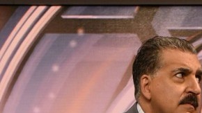 Fernando Fiore y Alexi Lalas se divierten en las transmisiones.