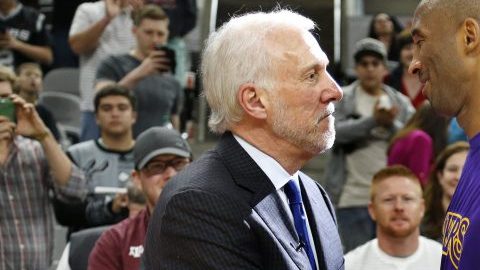 Gregg Popovich es considerado el mejor entrenador de la actualidad en la NBA, y tal vez el más respetado por Kobe Bryant y otras estrellas.
