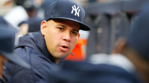 Gary Sanchez, catcher dominicano de los Yankees, fue segundo en la votación para Novato del Año de la Liga Americana.