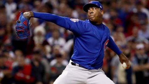 El cubano Aroldis Chapman ya es agente libre.