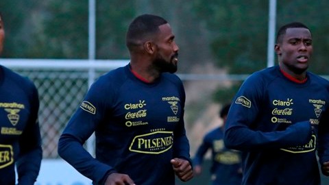 Caicedo se concentró con la Tri en Quito, sin embargo no pudo hacer el viaje a Montevideo.