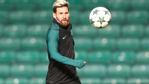 Messi sí jugará en la vuelta en Glasgow ante el Celtic para buscar el pase culé a octavos.