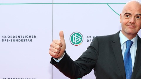 Gianni Infantinio, presidente de la FIFA
