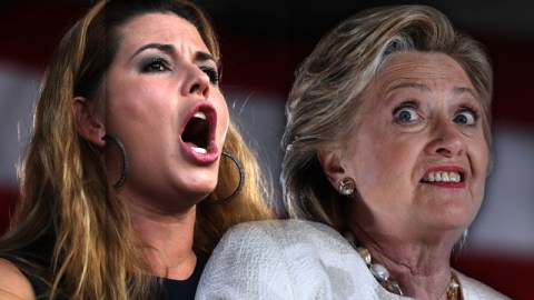 Alicia Machado, Hillary Clinton